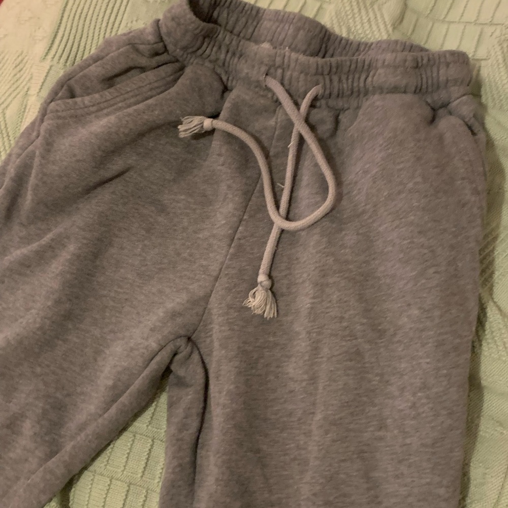 Snug green Shein sweatpants